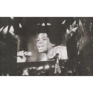 Michael Jackson c. 1980s Live Concert Stage Screen Performance Photo Print